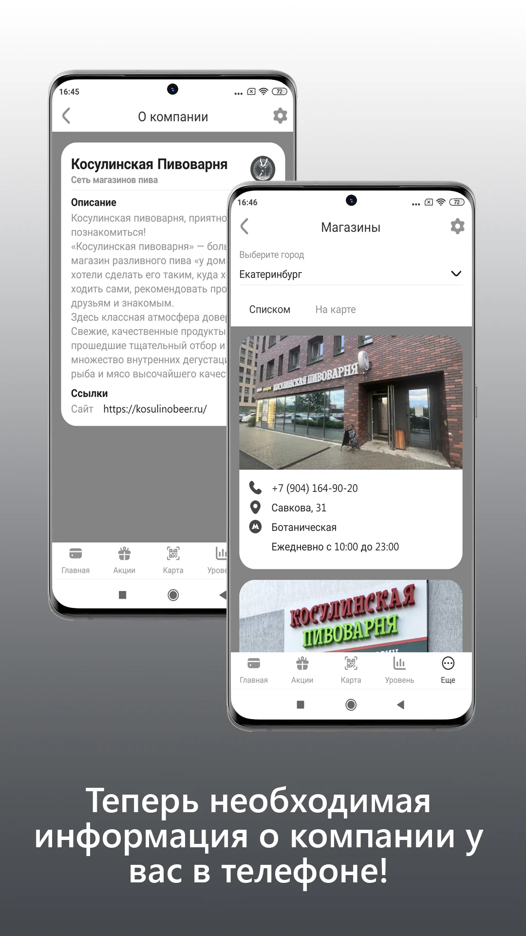 Косулинская Пивоварня screenshot